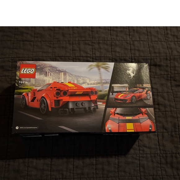 LEGO Speed Champions Ferrari 296 GTS Buildable Car Toy Model Kit 76914 - Picture 2 of 2